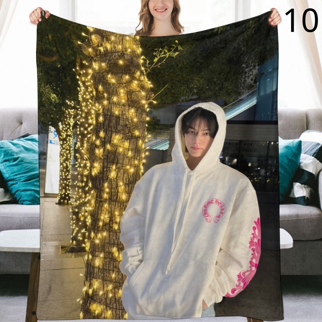 TWS Dohoon Blanket, TWS Flannel Throw Blanket, Gifts for 42SAI