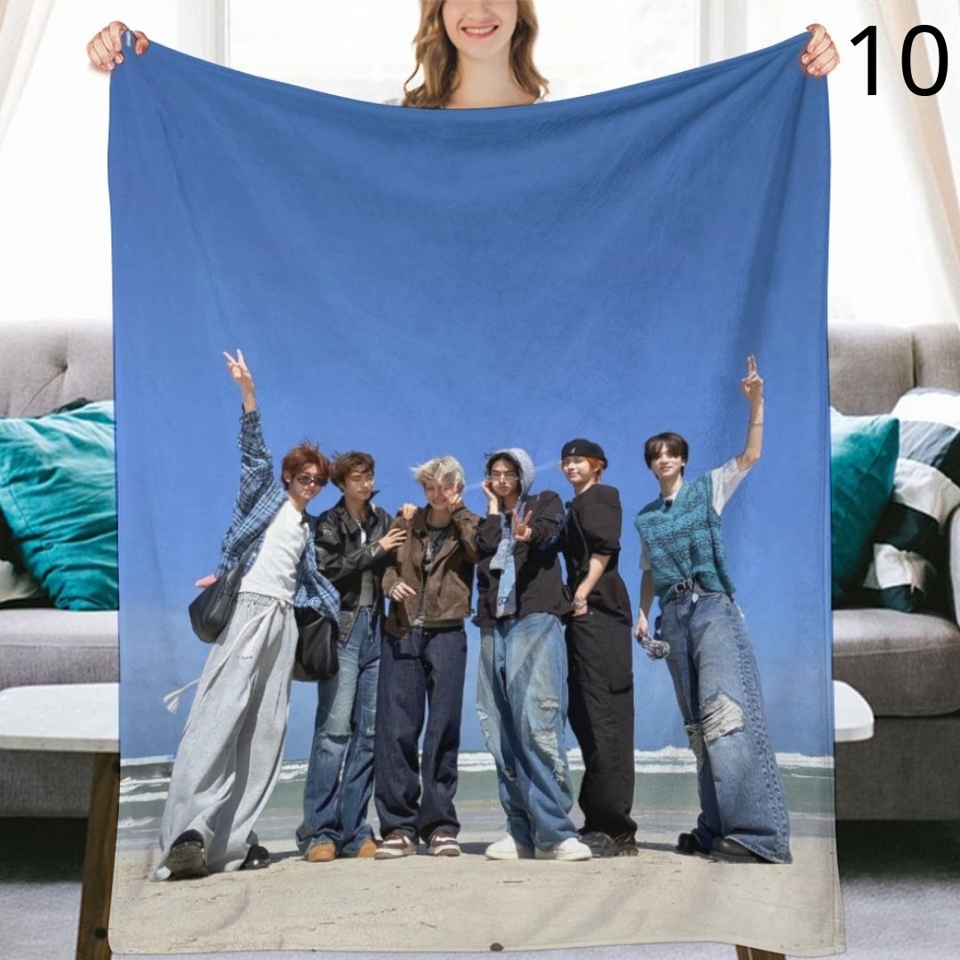 TWS Group Blanket, TWS Flannel Throw Blanket, Gifts for 42SAI