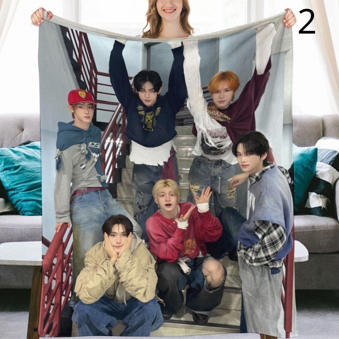 TWS Group Blanket, TWS Flannel Throw Blanket, Gifts for 42SAI