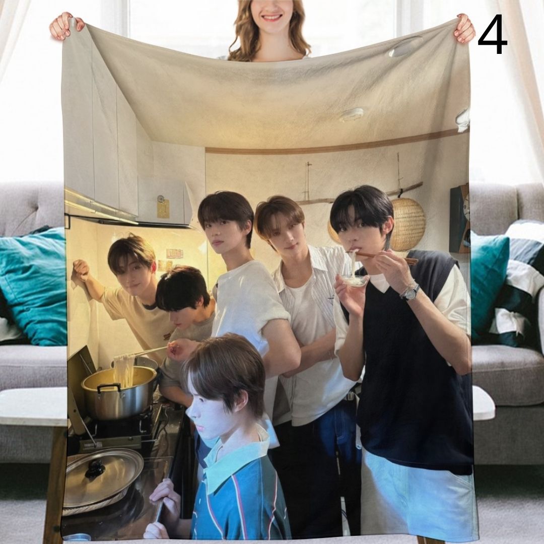 TWS Group Blanket, TWS Flannel Throw Blanket, Gifts for 42SAI