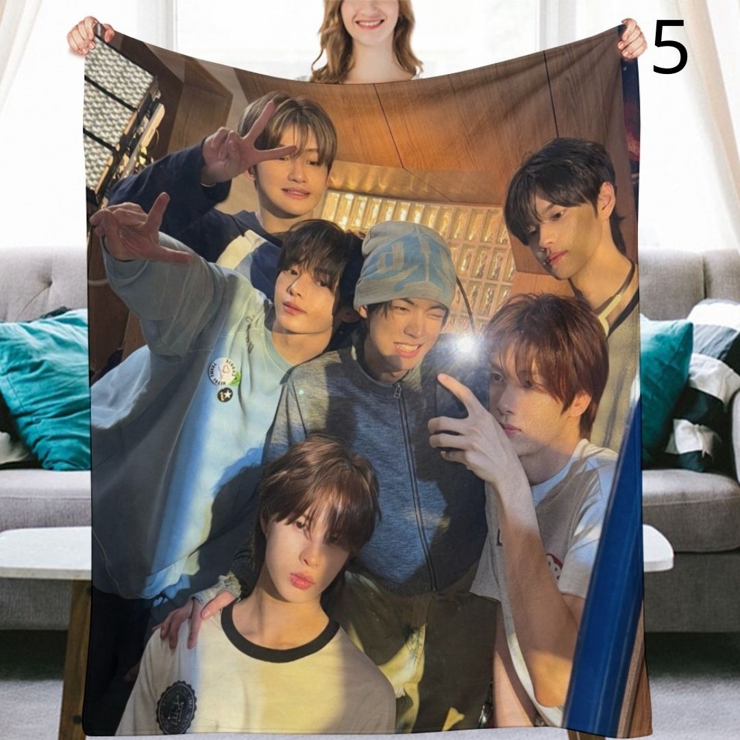 TWS Group Blanket, TWS Flannel Throw Blanket, Gifts for 42SAI