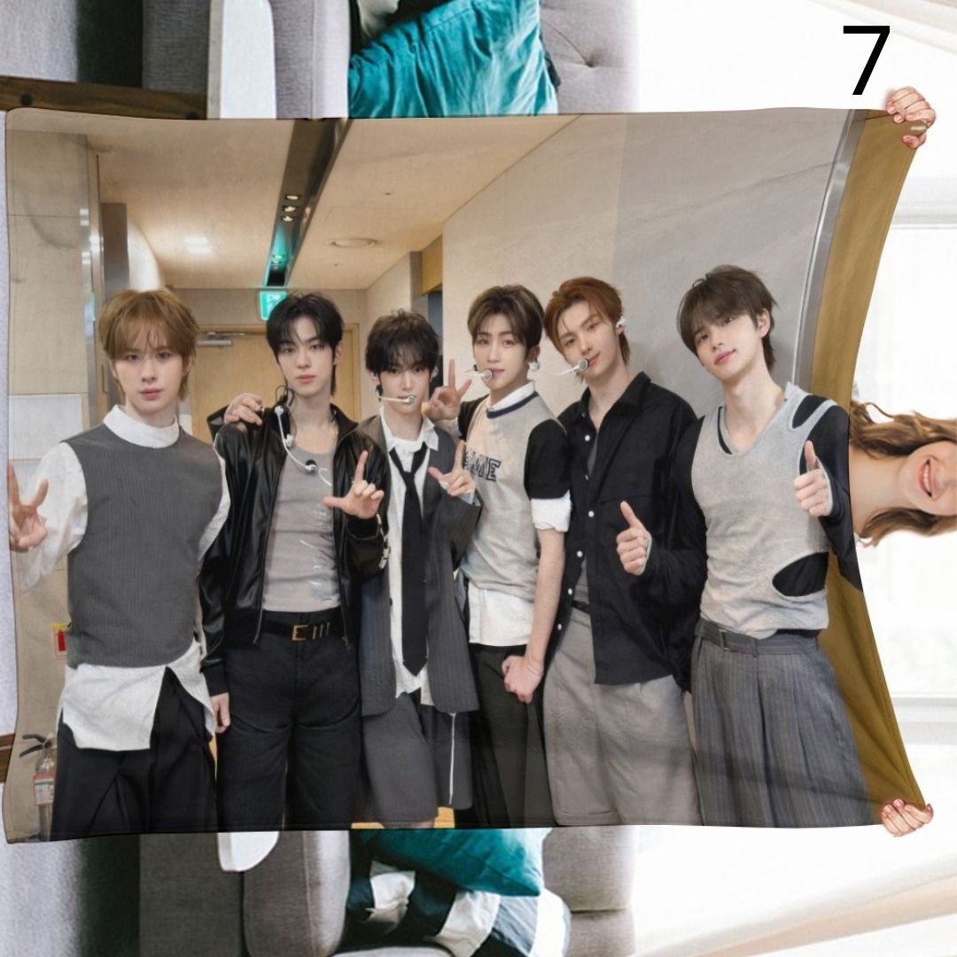 TWS Group Blanket, TWS Flannel Throw Blanket, Gifts for 42SAI