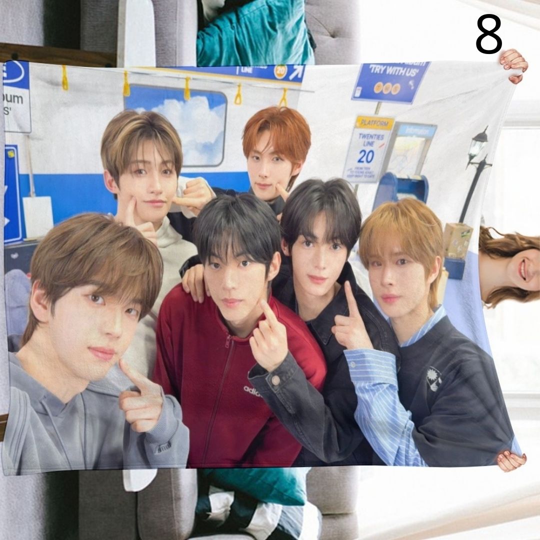 TWS Group Blanket, TWS Flannel Throw Blanket, Gifts for 42SAI