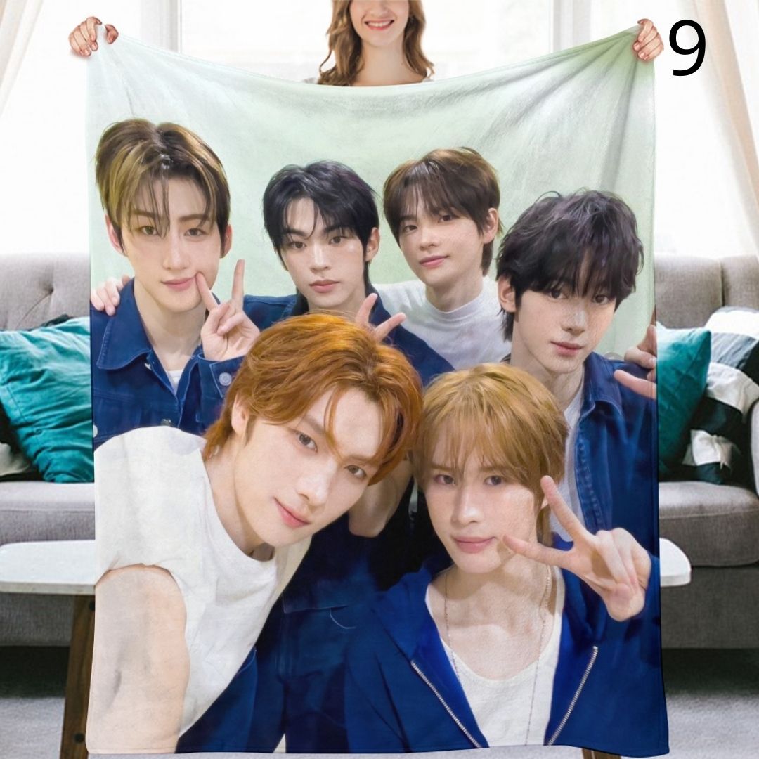 TWS Group Blanket, TWS Flannel Throw Blanket, Gifts for 42SAI