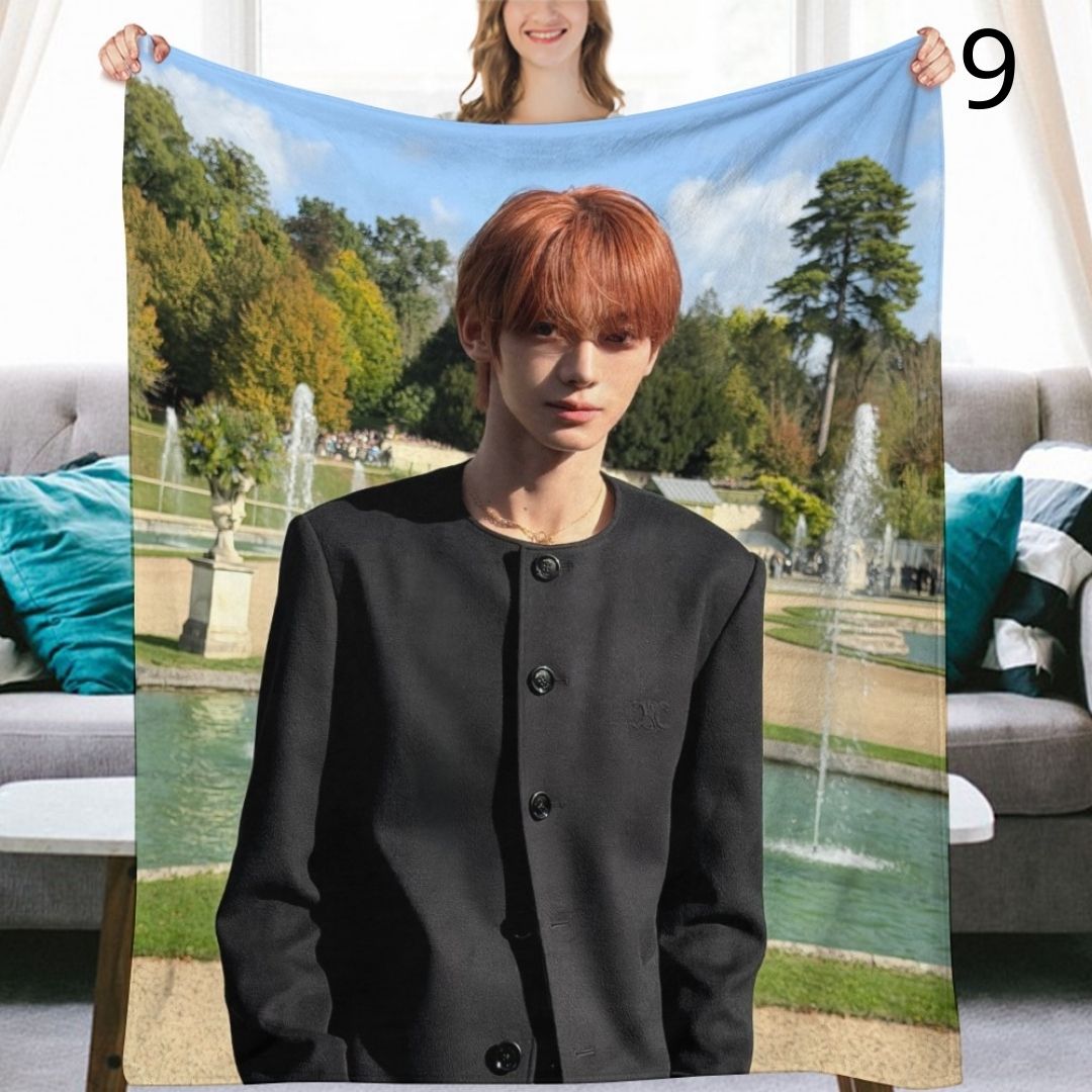 TWS Hanjin Blanket, TWS Flannel Throw Blanket, Gifts for 42SAI