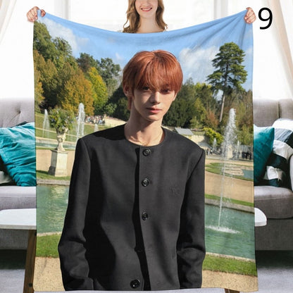 TWS Hanjin Blanket, TWS Flannel Throw Blanket, Gifts for 42SAI