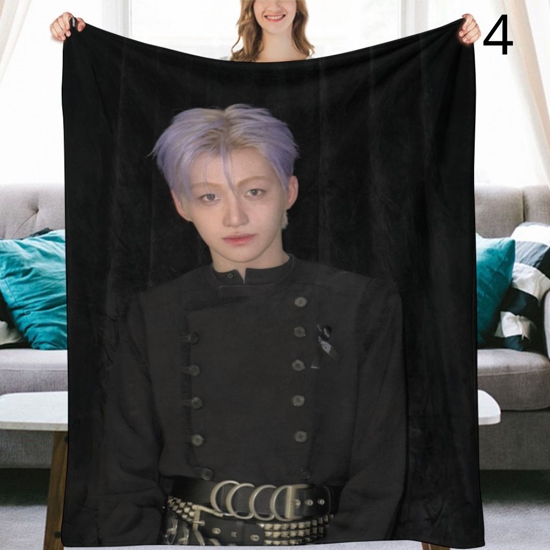 TWS Jihoon Blanket, TWS Flannel Throw Blanket, Gifts for 42SAI