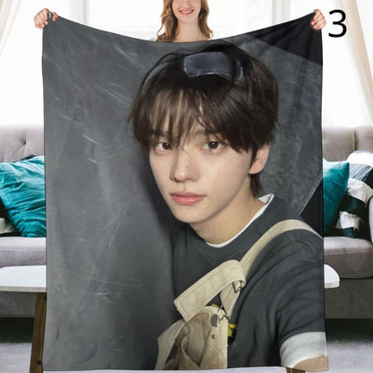 TWS Shinyu Blanket, TWS Flannel Throw Blanket, Gifts for 42SAI