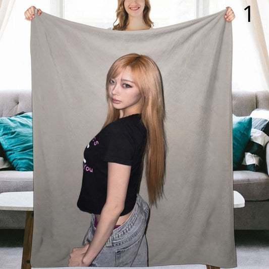 aespa Giselle Blanket, aespa Flannel Throw Blanket, Gifts for MY