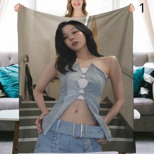 aespa Winter Blanket, aespa Flannel Throw Blanket, Gifts for MY